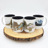 Classic Mug - "Spinosaurus <3's Onchopristis"