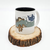Classic Mug - "Spinosaurus <3's Onchopristis"