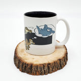 Classic Mug - "Spinosaurus <3's Onchopristis"