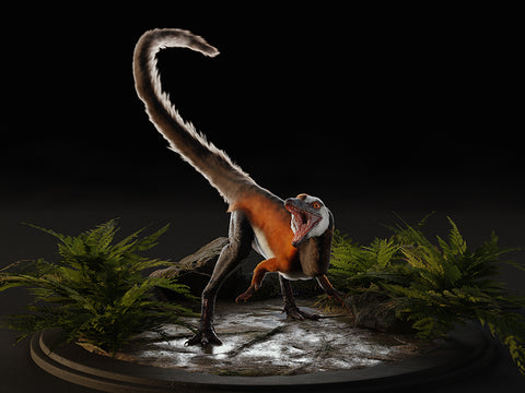 Compsognathus - Premium Art Print