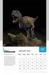Dinosaur Wall Calendar 2021 - Founder's Edition