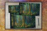 Jurassic Forest - Premium Art Print