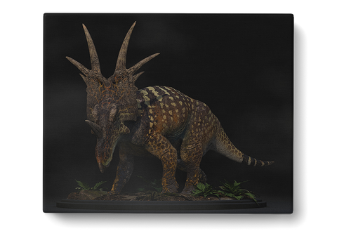 Styracosaurus - Mounted Art Print