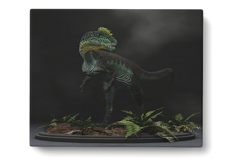 Dilophosaurus - Metal Print