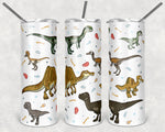 Stainless Steel Skinny Tumbler - 20 oz - Theropod 2020 Collection