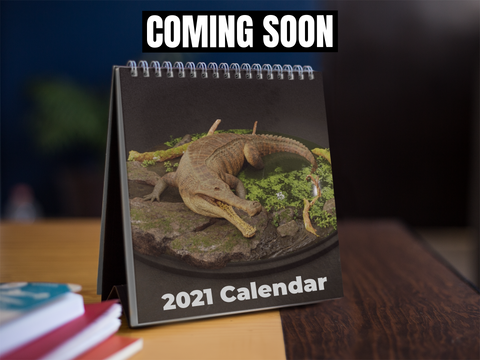 Dinosaur Desk Calendar 2021 - Founder's Edition